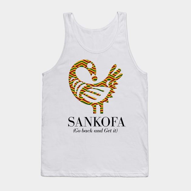 Sankofa (Go back and get it) Tank Top by ArtisticFloetry